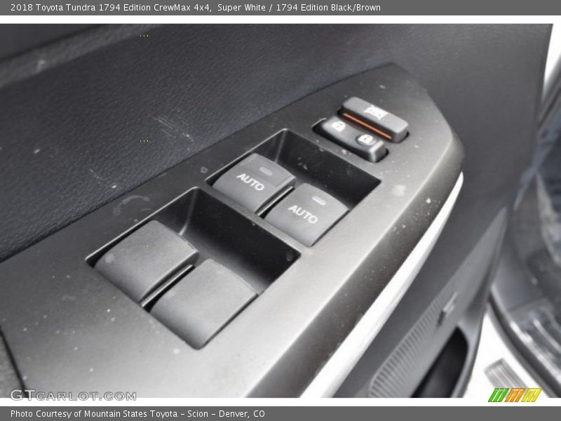 Super White / 1794 Edition Black/Brown 2018 Toyota Tundra 1794 Edition CrewMax 4x4