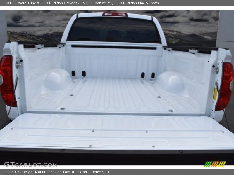 Super White / 1794 Edition Black/Brown 2018 Toyota Tundra 1794 Edition CrewMax 4x4