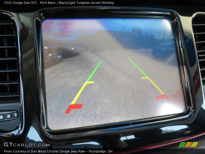 Pitch Black / Black/Light Tungsten Accent Stitching 2015 Dodge Dart SXT