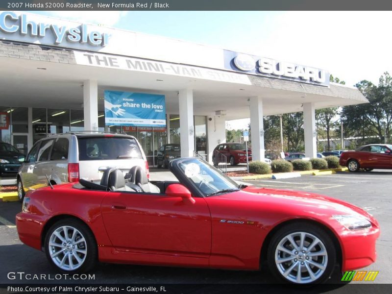 New Formula Red / Black 2007 Honda S2000 Roadster