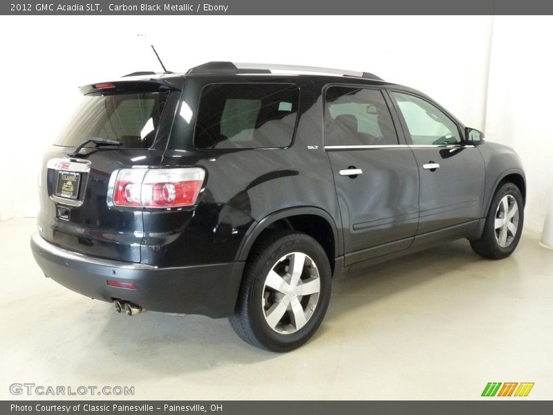 Carbon Black Metallic / Ebony 2012 GMC Acadia SLT