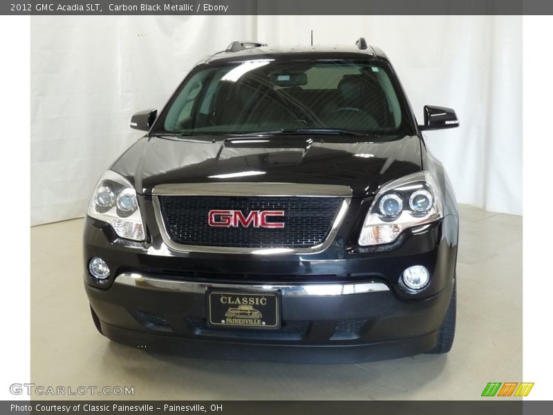 Carbon Black Metallic / Ebony 2012 GMC Acadia SLT