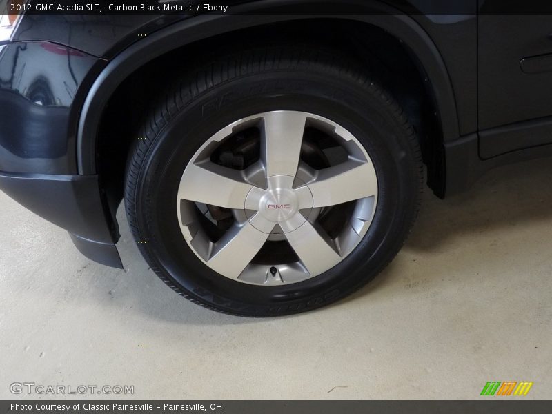 Carbon Black Metallic / Ebony 2012 GMC Acadia SLT