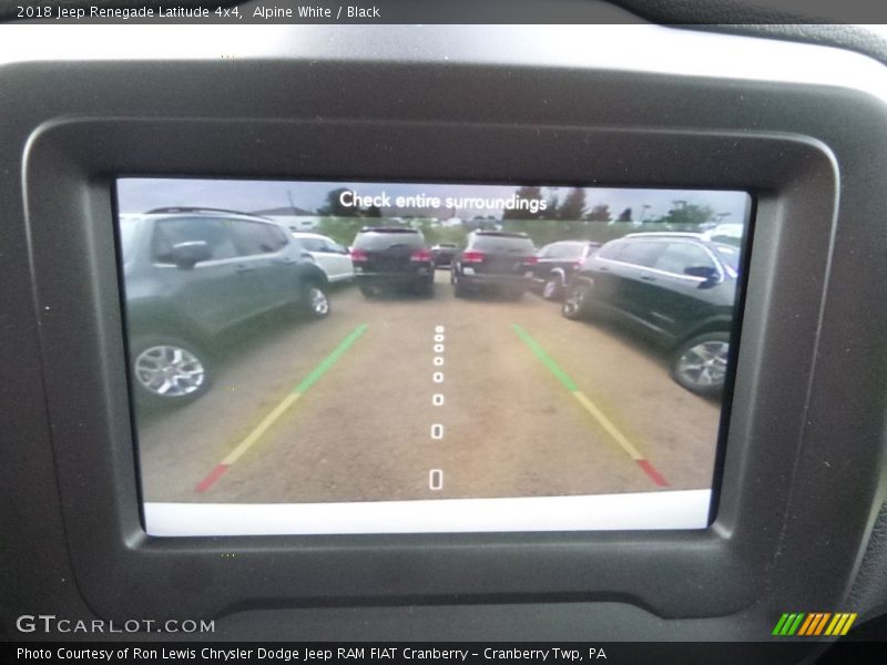 Alpine White / Black 2018 Jeep Renegade Latitude 4x4