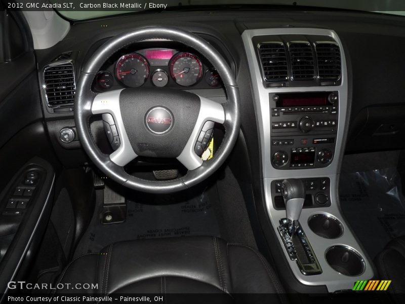 Carbon Black Metallic / Ebony 2012 GMC Acadia SLT