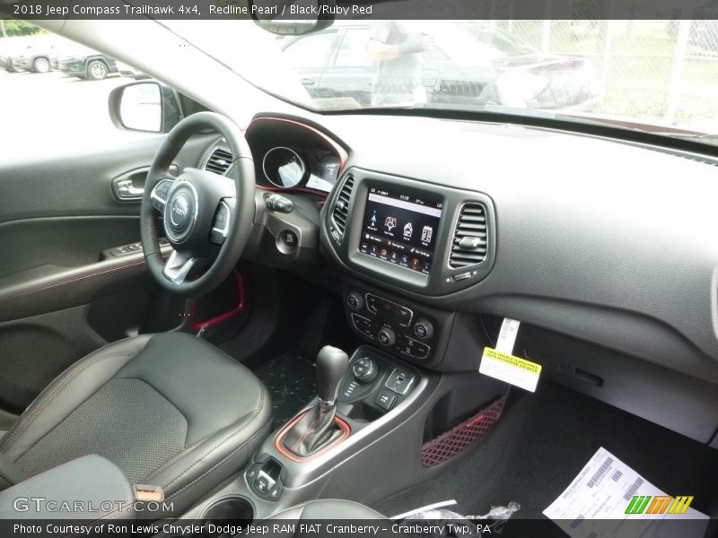 Redline Pearl / Black/Ruby Red 2018 Jeep Compass Trailhawk 4x4