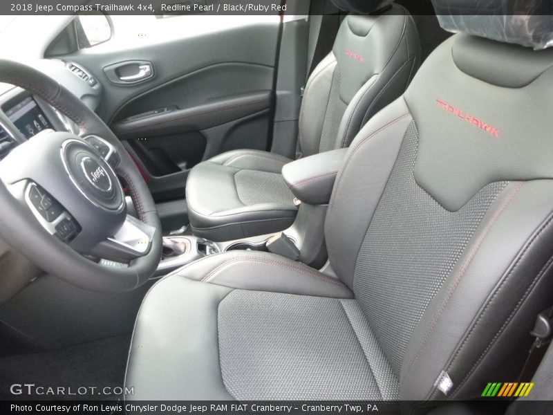 Redline Pearl / Black/Ruby Red 2018 Jeep Compass Trailhawk 4x4