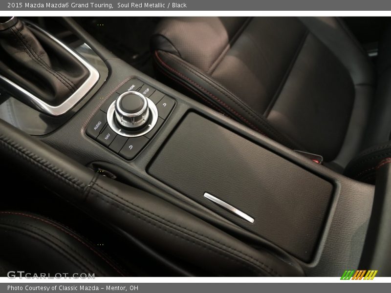 Soul Red Metallic / Black 2015 Mazda Mazda6 Grand Touring