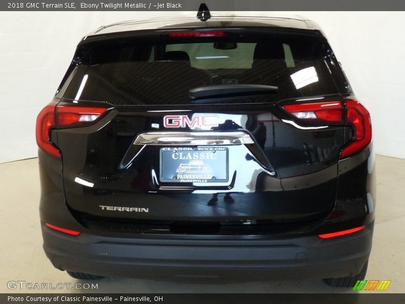 Ebony Twilight Metallic / ­Jet Black 2018 GMC Terrain SLE