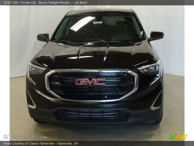 Ebony Twilight Metallic / ­Jet Black 2018 GMC Terrain SLE