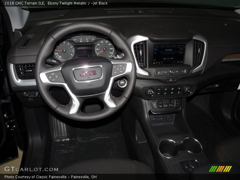 Ebony Twilight Metallic / ­Jet Black 2018 GMC Terrain SLE