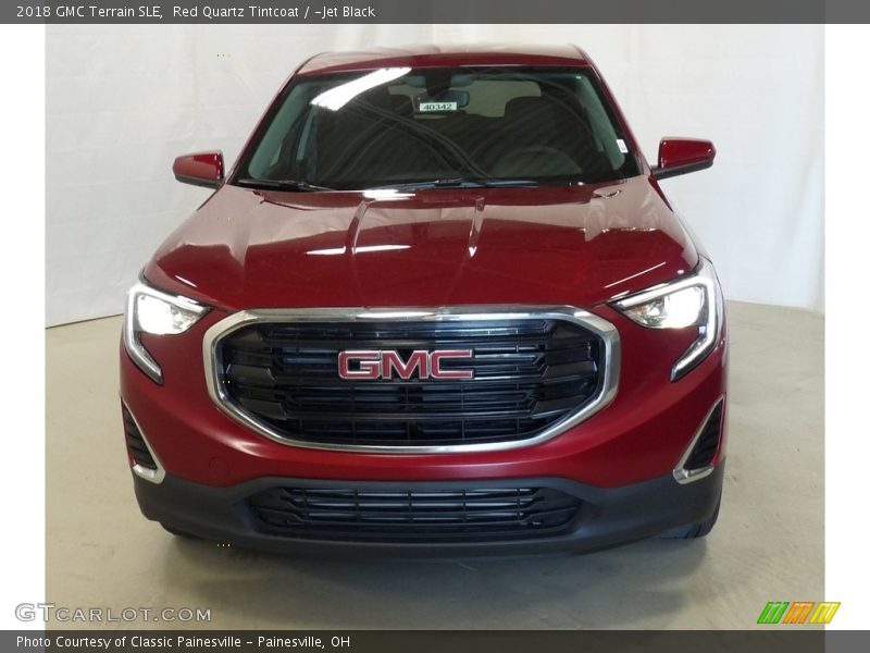 Red Quartz Tintcoat / ­Jet Black 2018 GMC Terrain SLE