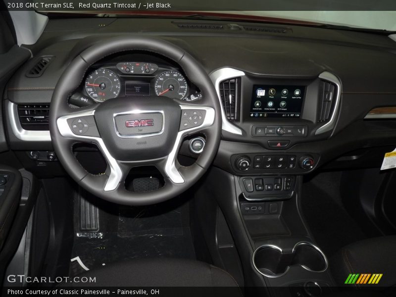 Red Quartz Tintcoat / ­Jet Black 2018 GMC Terrain SLE