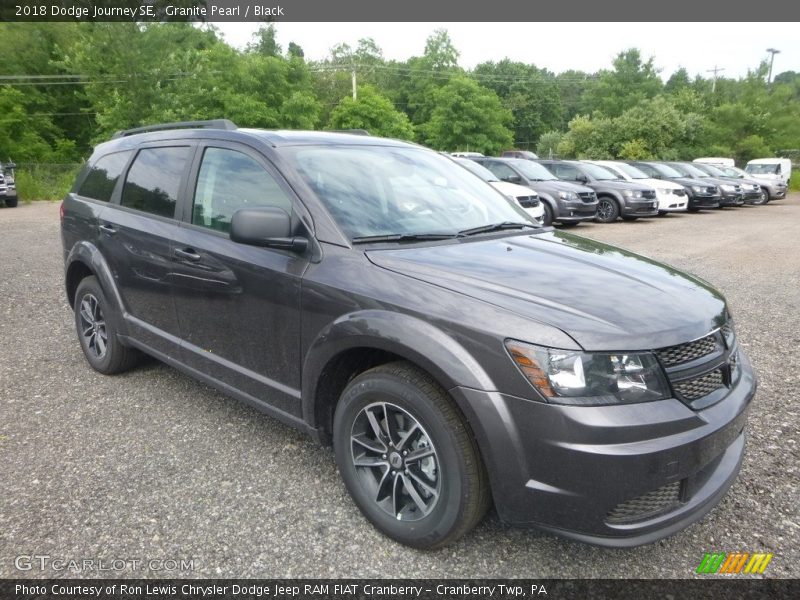 Granite Pearl / Black 2018 Dodge Journey SE