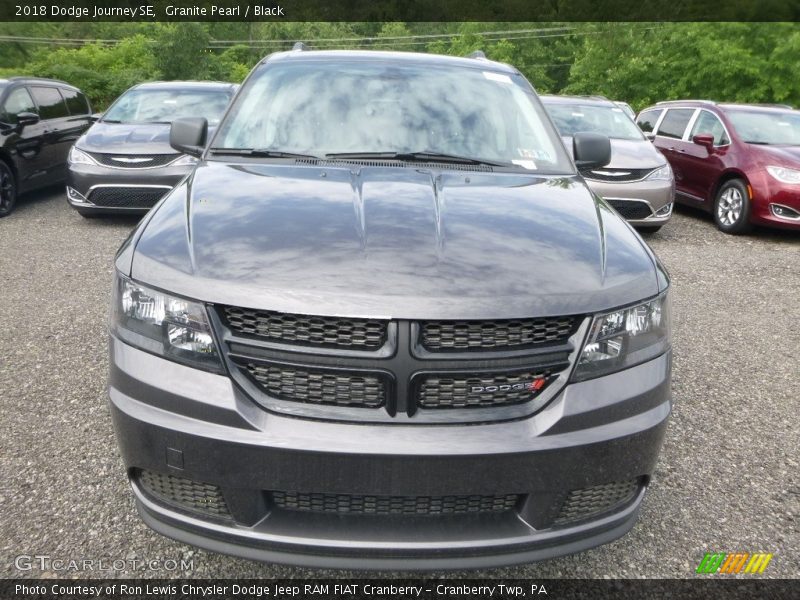 Granite Pearl / Black 2018 Dodge Journey SE