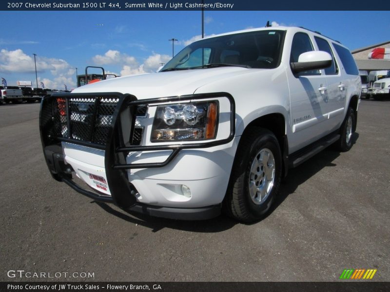 Summit White / Light Cashmere/Ebony 2007 Chevrolet Suburban 1500 LT 4x4