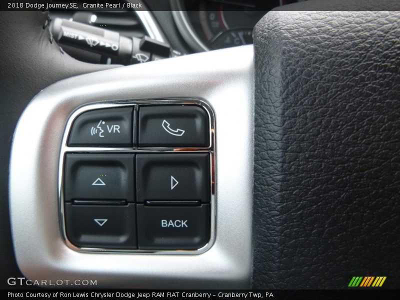 Granite Pearl / Black 2018 Dodge Journey SE