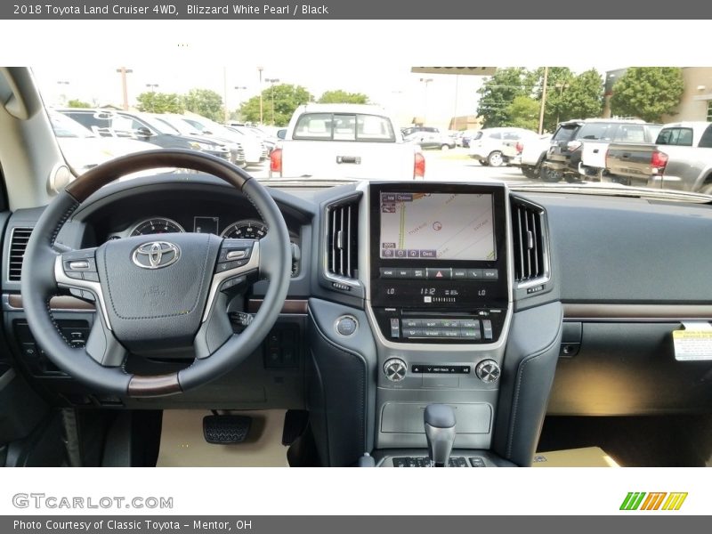 Blizzard White Pearl / Black 2018 Toyota Land Cruiser 4WD