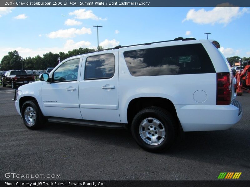 Summit White / Light Cashmere/Ebony 2007 Chevrolet Suburban 1500 LT 4x4