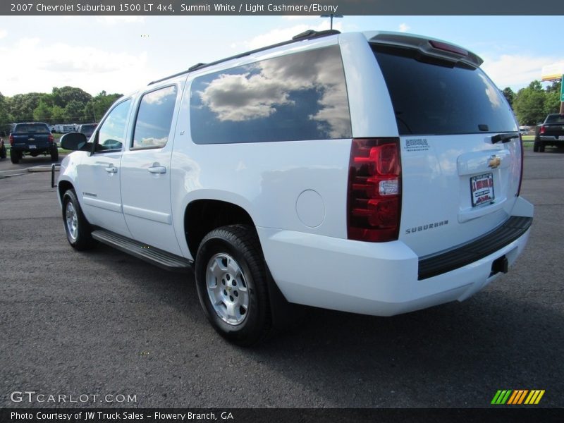 Summit White / Light Cashmere/Ebony 2007 Chevrolet Suburban 1500 LT 4x4