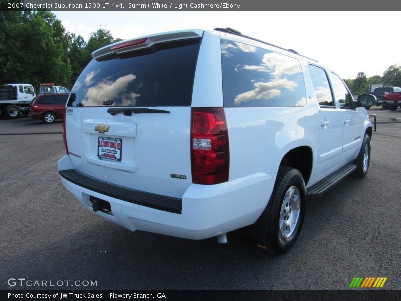 Summit White / Light Cashmere/Ebony 2007 Chevrolet Suburban 1500 LT 4x4