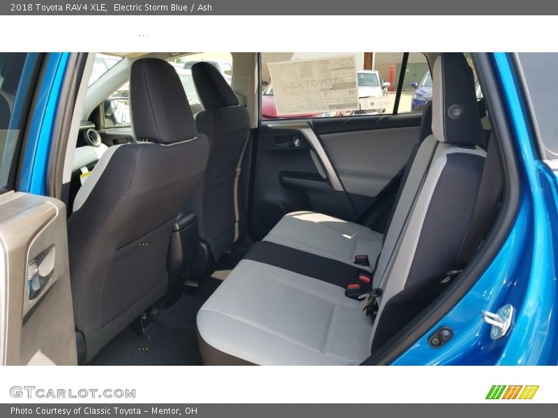 Electric Storm Blue / Ash 2018 Toyota RAV4 XLE