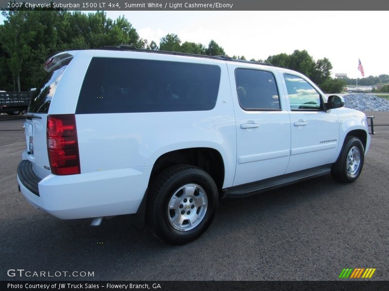 Summit White / Light Cashmere/Ebony 2007 Chevrolet Suburban 1500 LT 4x4