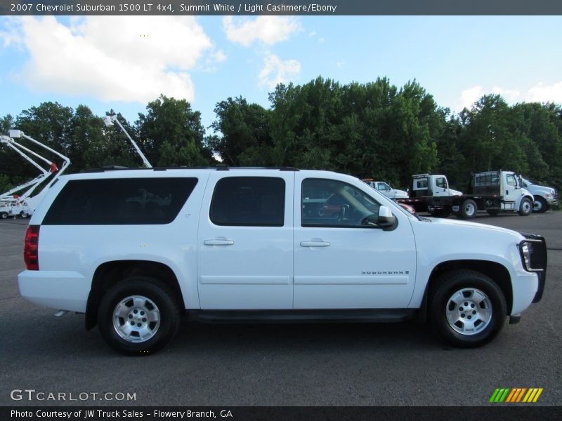 Summit White / Light Cashmere/Ebony 2007 Chevrolet Suburban 1500 LT 4x4