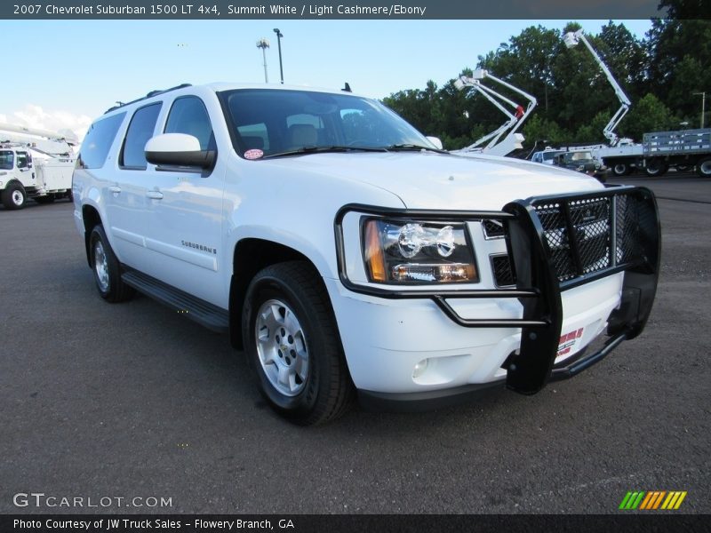 Summit White / Light Cashmere/Ebony 2007 Chevrolet Suburban 1500 LT 4x4