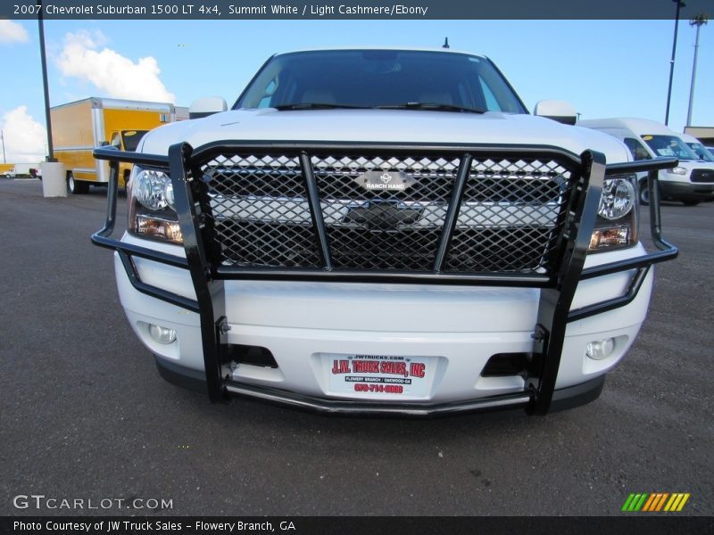 Summit White / Light Cashmere/Ebony 2007 Chevrolet Suburban 1500 LT 4x4
