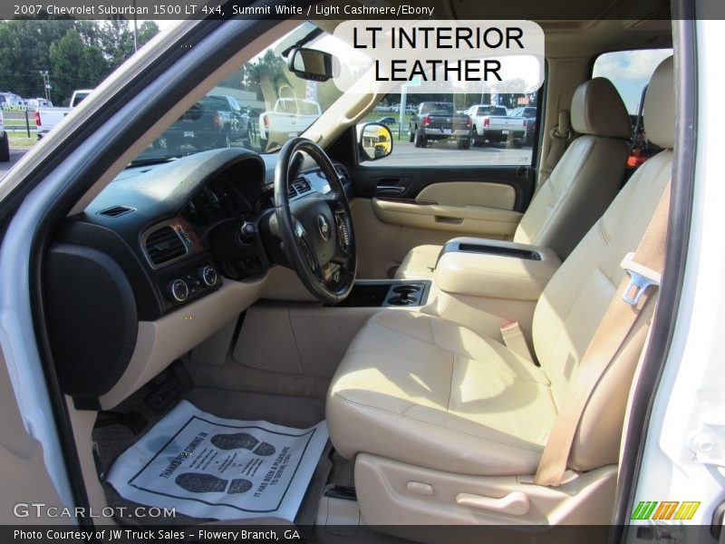 Summit White / Light Cashmere/Ebony 2007 Chevrolet Suburban 1500 LT 4x4
