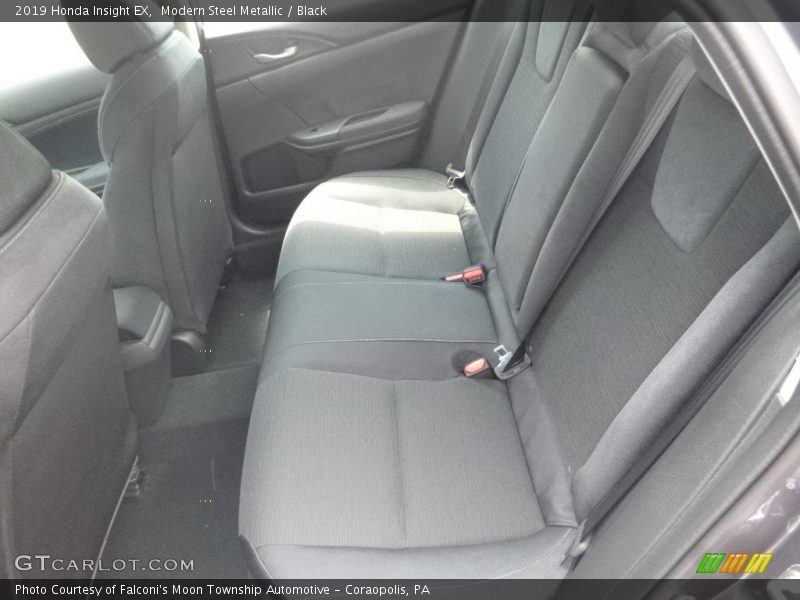 Modern Steel Metallic / Black 2019 Honda Insight EX