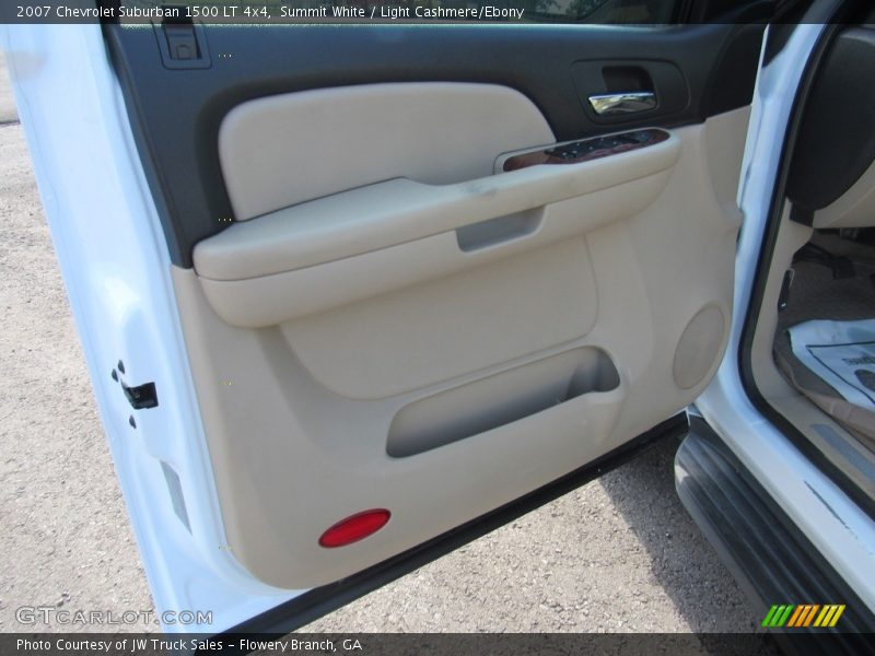 Summit White / Light Cashmere/Ebony 2007 Chevrolet Suburban 1500 LT 4x4