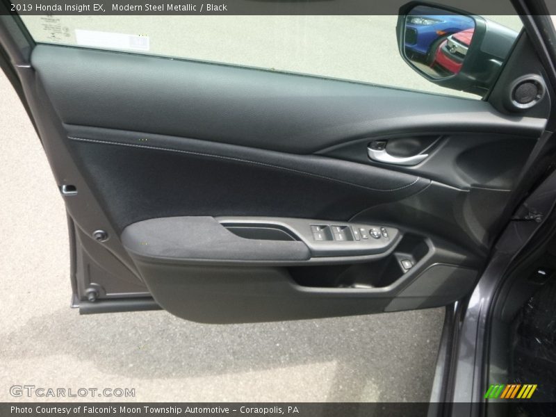 Modern Steel Metallic / Black 2019 Honda Insight EX