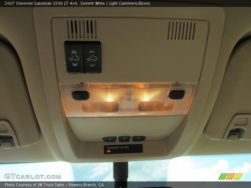 Summit White / Light Cashmere/Ebony 2007 Chevrolet Suburban 1500 LT 4x4