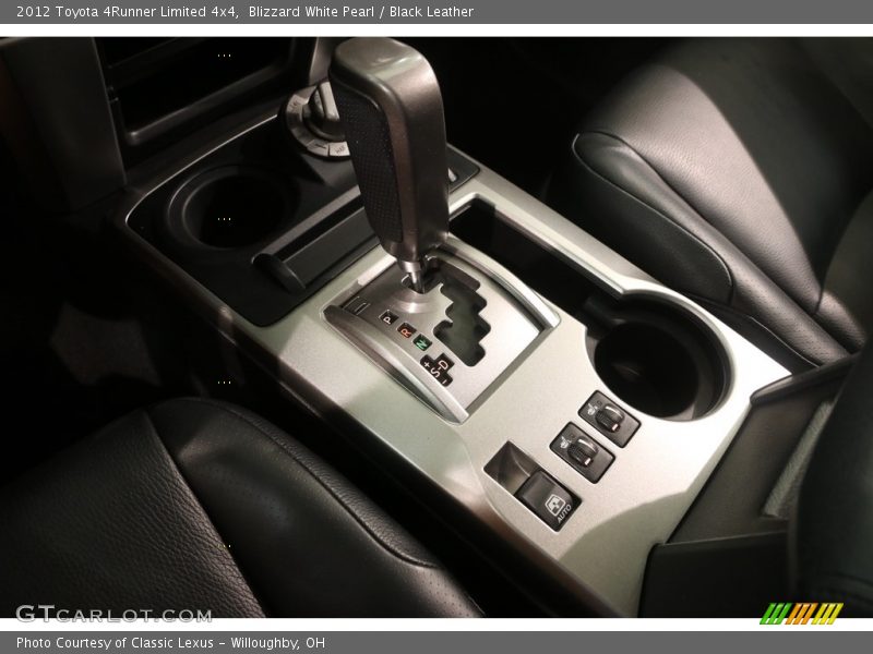 Blizzard White Pearl / Black Leather 2012 Toyota 4Runner Limited 4x4