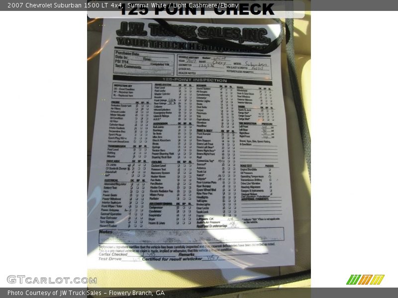 Summit White / Light Cashmere/Ebony 2007 Chevrolet Suburban 1500 LT 4x4