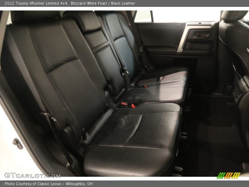 Blizzard White Pearl / Black Leather 2012 Toyota 4Runner Limited 4x4