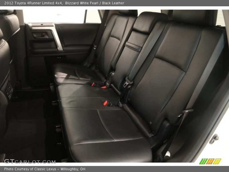 Blizzard White Pearl / Black Leather 2012 Toyota 4Runner Limited 4x4