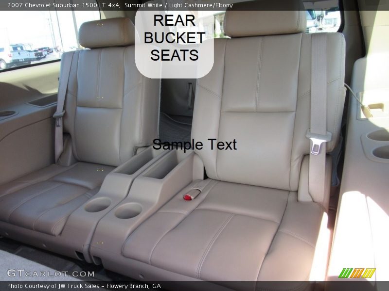 Summit White / Light Cashmere/Ebony 2007 Chevrolet Suburban 1500 LT 4x4
