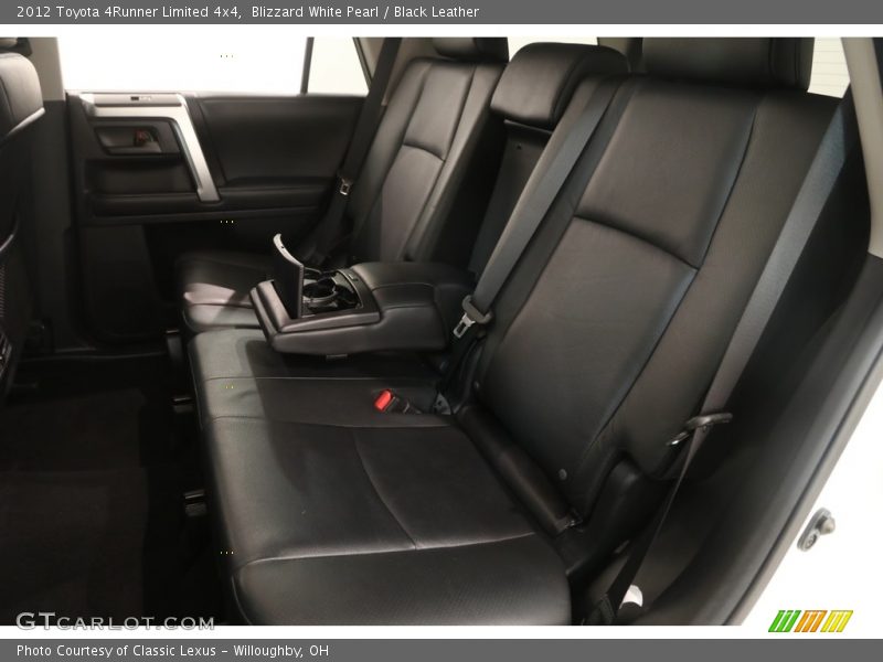 Blizzard White Pearl / Black Leather 2012 Toyota 4Runner Limited 4x4