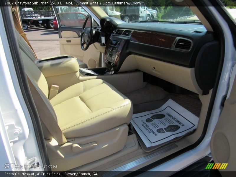 Summit White / Light Cashmere/Ebony 2007 Chevrolet Suburban 1500 LT 4x4