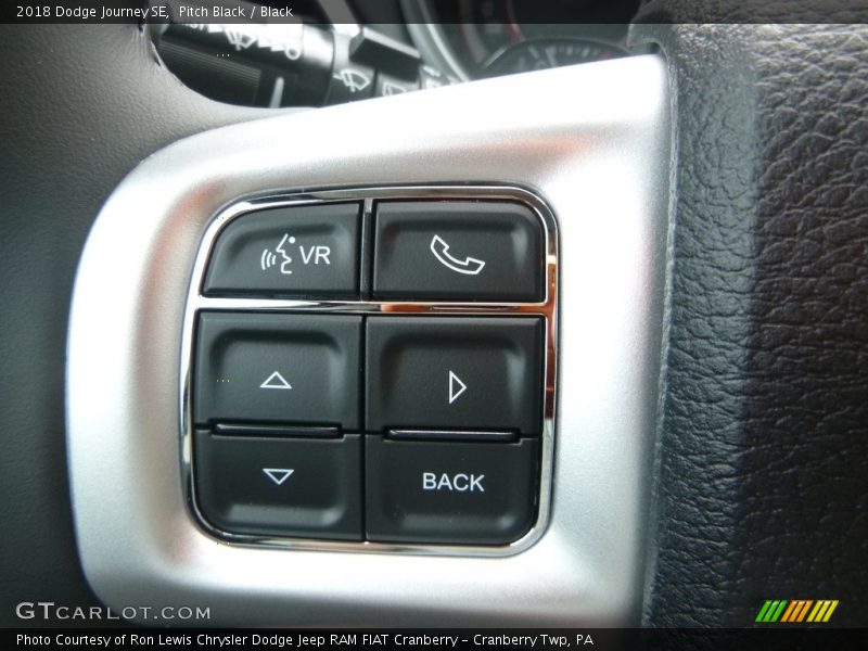 Pitch Black / Black 2018 Dodge Journey SE
