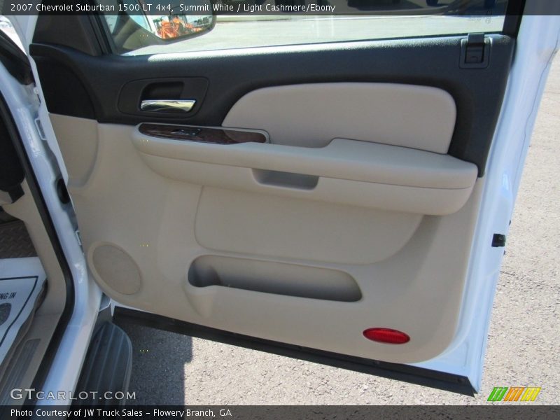Summit White / Light Cashmere/Ebony 2007 Chevrolet Suburban 1500 LT 4x4