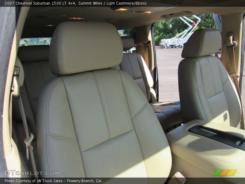 Summit White / Light Cashmere/Ebony 2007 Chevrolet Suburban 1500 LT 4x4