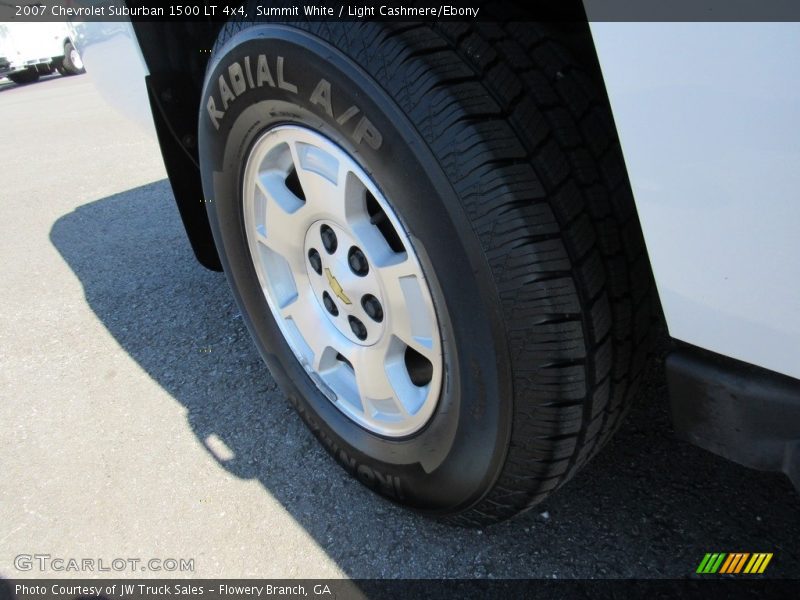 Summit White / Light Cashmere/Ebony 2007 Chevrolet Suburban 1500 LT 4x4