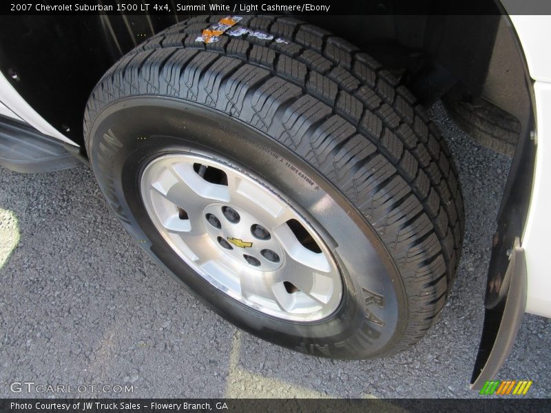 Summit White / Light Cashmere/Ebony 2007 Chevrolet Suburban 1500 LT 4x4