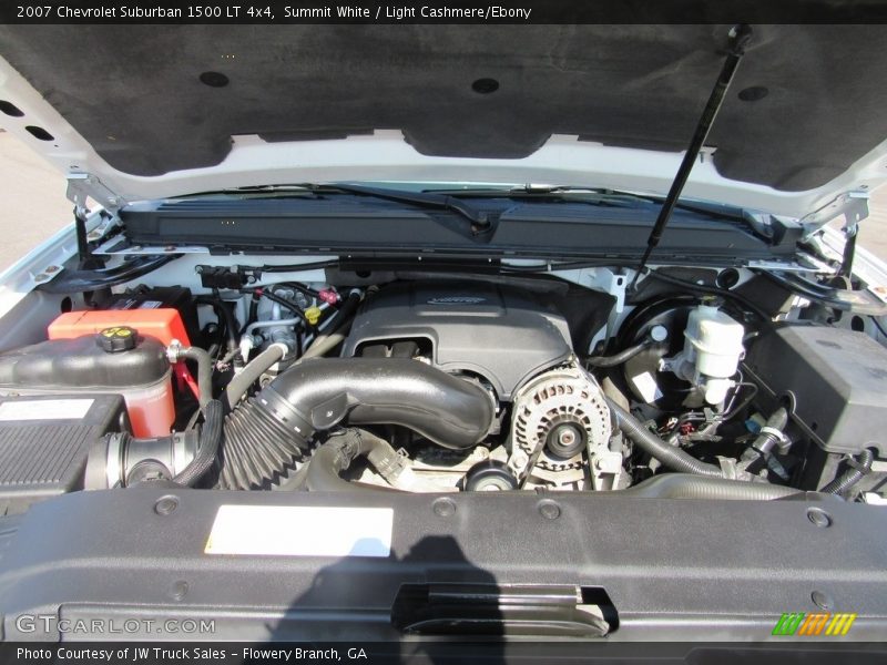 Summit White / Light Cashmere/Ebony 2007 Chevrolet Suburban 1500 LT 4x4
