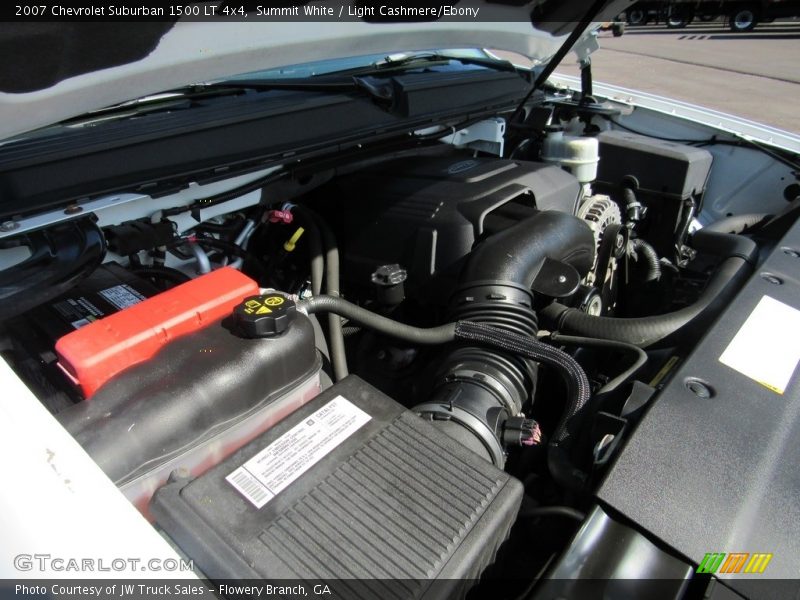 Summit White / Light Cashmere/Ebony 2007 Chevrolet Suburban 1500 LT 4x4