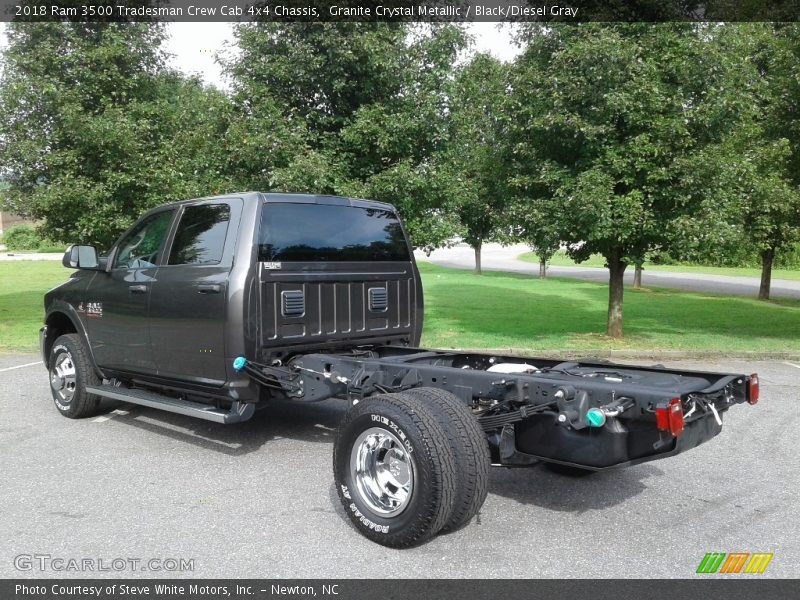 Granite Crystal Metallic / Black/Diesel Gray 2018 Ram 3500 Tradesman Crew Cab 4x4 Chassis